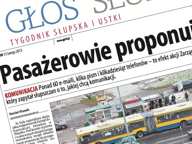 W piątek w "Głosie". Pasażerowie zgłaszają swoje propozycje zmiany rozkładu jazdy.