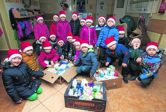 W czwartek  grupa sześciolatków z koszalińskiego Przedszkola nr 12 złożyła wizytę podopiecznym hospicjum.