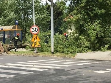 Gwałtowna burza w Tarnowie, ranni i spore zniszczenia [ZDJĘCIA INTERNAUTÓW]