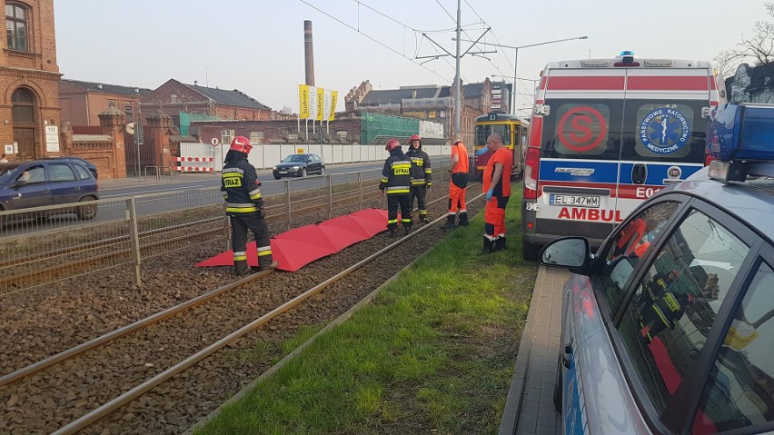 Śmiertelne potrącenie przez tramwaj w Łodzi. W wypadku na...