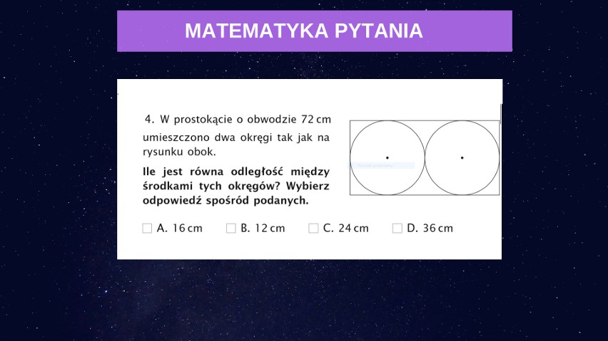 Egzamin ósmoklasisty 2019. [3.11] Matematyka - test próbny ósmoklasisty z Gdańskim Wydawnictwem Oświatowym