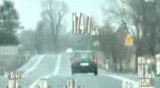 Jechał krajową szóstką z prędkością 174 km/h. Dostał tysiąc złotych mandatu (wideo)