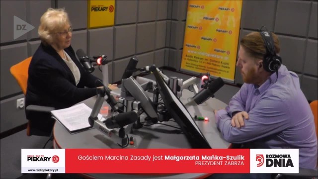 Małgorzata Mańka-Szulik, prezydent Zabrza - gość Dziennika Zachodniego i Radia Piekary