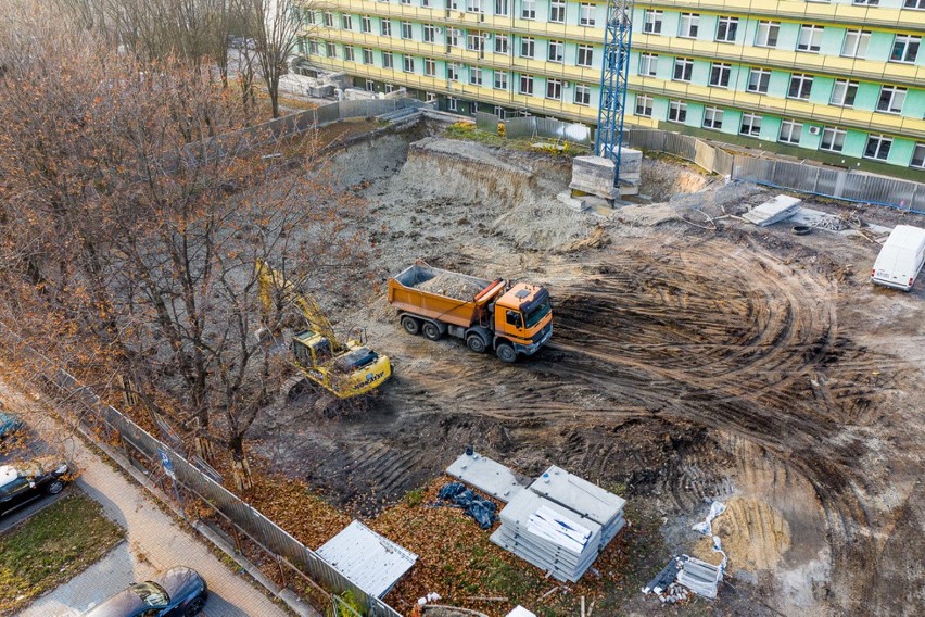 Kraśnik. Nowy pawilon szpitala powiatowego. Na jakim etapie jest rozbudowa? Zobacz zdjęcia