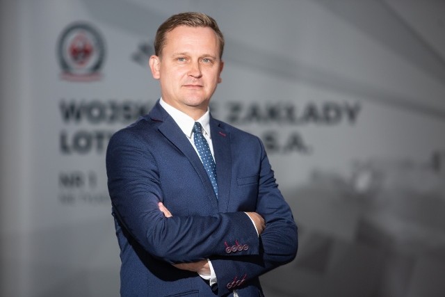 Marcin Nocuń jest nowym prezesem Wojskowych Zakładów Lotniczych nr 2 w Bydgoszczy
