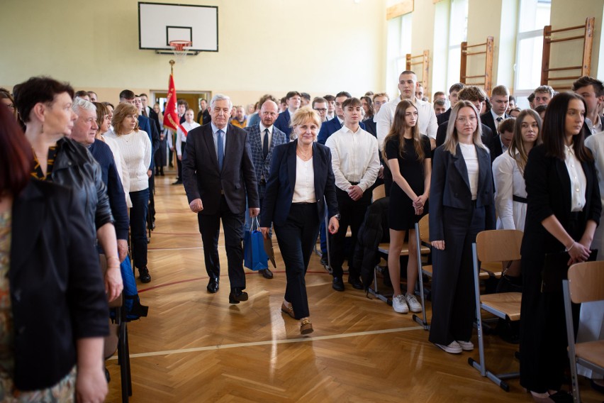 Pożegnanie maturzystów w Zespole Szkół Agrotechnicznych w Słupsku