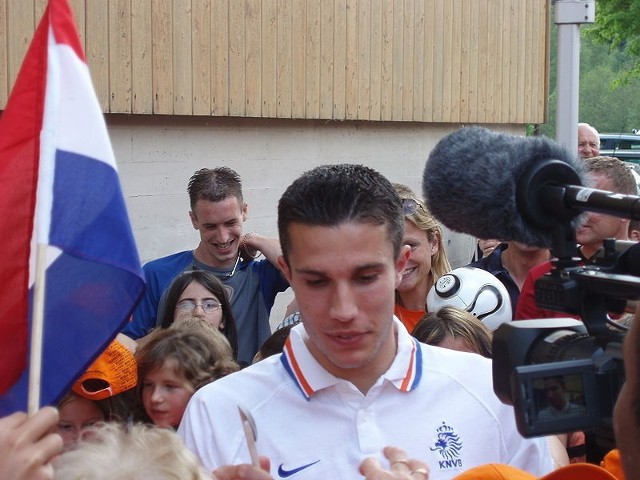 Robin van Persie, kapitan reprezentacji Holandii