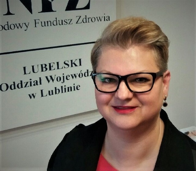 Małgorzata Bartoszek, rzecznik prasowy lubelskiego NFZ