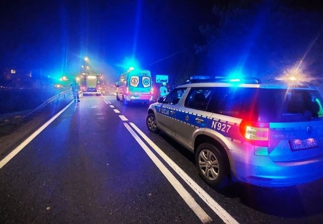W wypadku na ulicy Słupskiej w Miastku ranne zostały cztery osoby, w tym kierowca auta