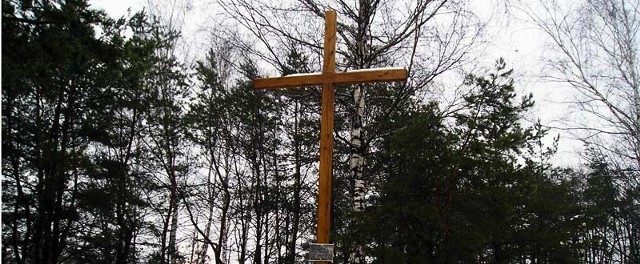 Kilkumetrowy dębowy krzyż zamontowano na betonowych fundamentach. Czy sprawa jego ustawienia trafi do prokuratury?