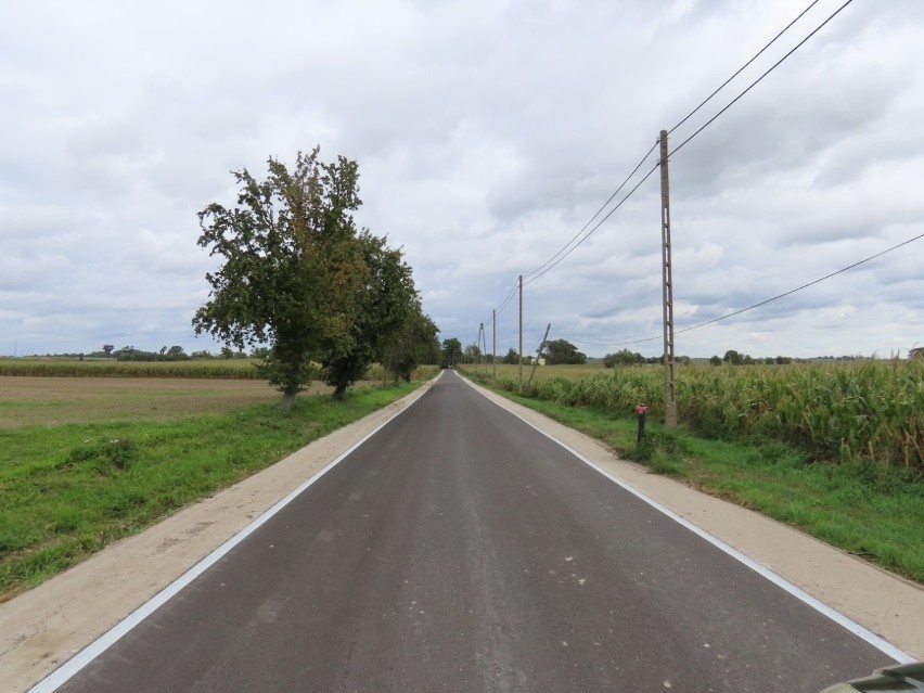 Tak teraz wygląda droga powiatowa 1635C Lipienek - Strucfoń...