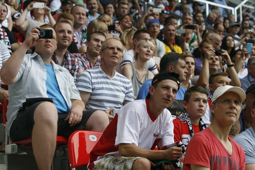 Mecz GKS Tychy - FC Koeln na otwarcie stadionu w Tychach