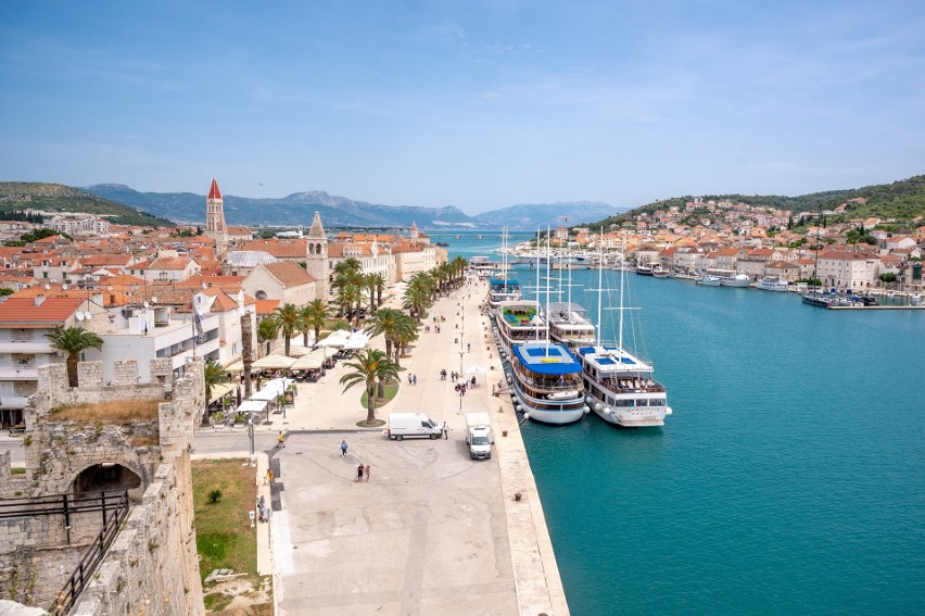 Trogir to jeden z klejnotów dalmackiego wybrzeża Chorwacji....