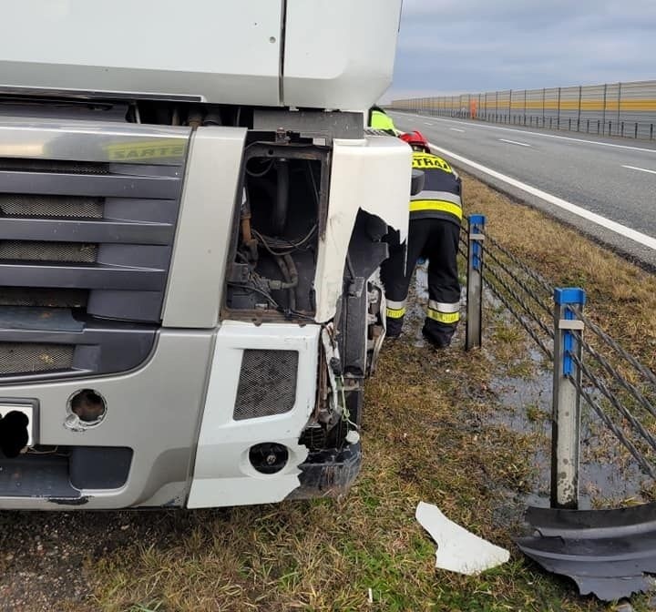 Tak wyglądało zdarzenie na A1.