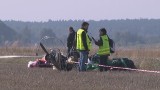 Zderzenie paralotni we Włoszczowie. Zginęło dwóch pilotów [WIDEO]