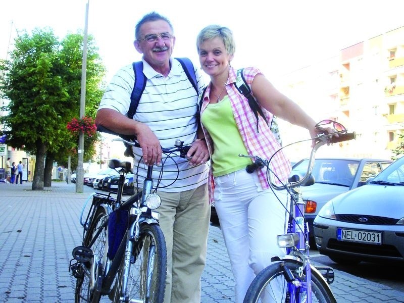 – Uwielbiamy jazdę rowerem – przyznają zgodnie Sylwia Górska...
