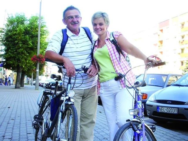 &#8211; Uwielbiamy jazdę rowerem &#8211; przyznają zgodnie Sylwia Górska i Jerzy Filipek. &#8211; To bardzo dobry, szybki i przyjemny sposób na poruszanie się po mieście.