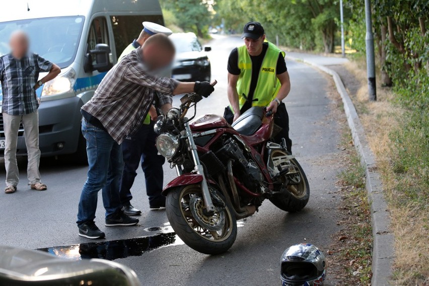 Motocyklista uciekał policji ulicami Zielonej Góry. Na...