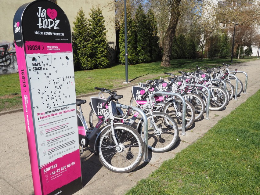 Różowe rowery Łódzkiego Roweru Publicznego już czekają na...