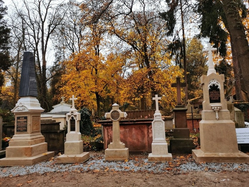 Kraków. Przywrócono świetność grobom wojennym i zabytkowym pomnikom [ZDJĘCIA]