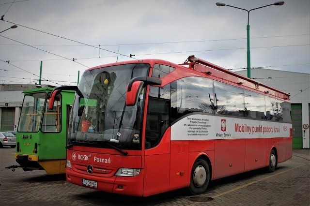 Krew będzie można oddać w specjalnym autobusie, który będzie stał na terenie zajezdni.