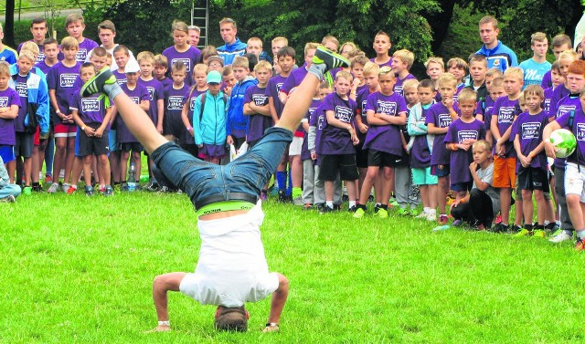 Trener Osiedlowy AWF organizuje np. letnią Spartakiadę dla dzieci i młodzieży