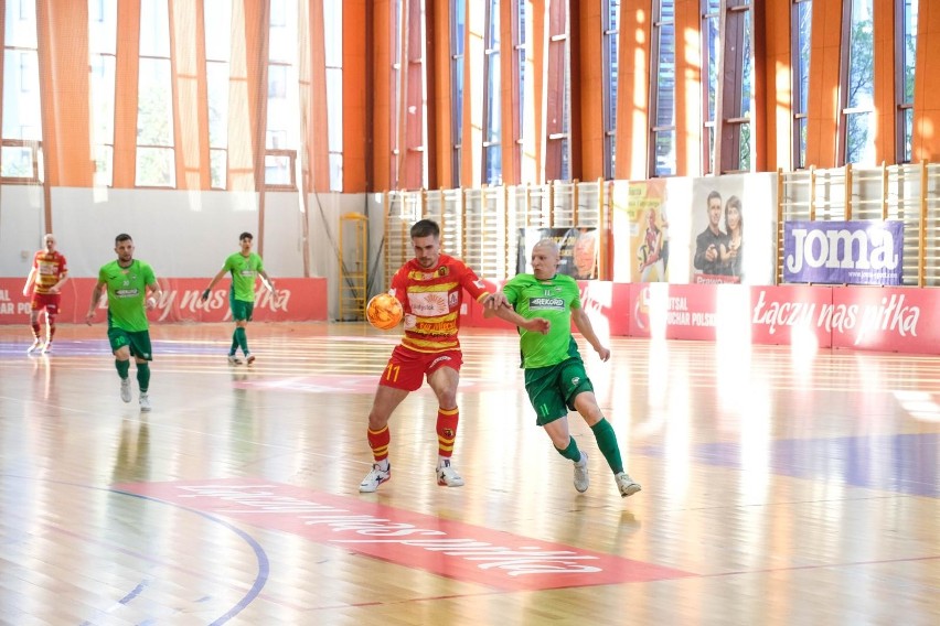 Pierwszy mecz finału Pucharu Polski Jagiellonia Futsal -...