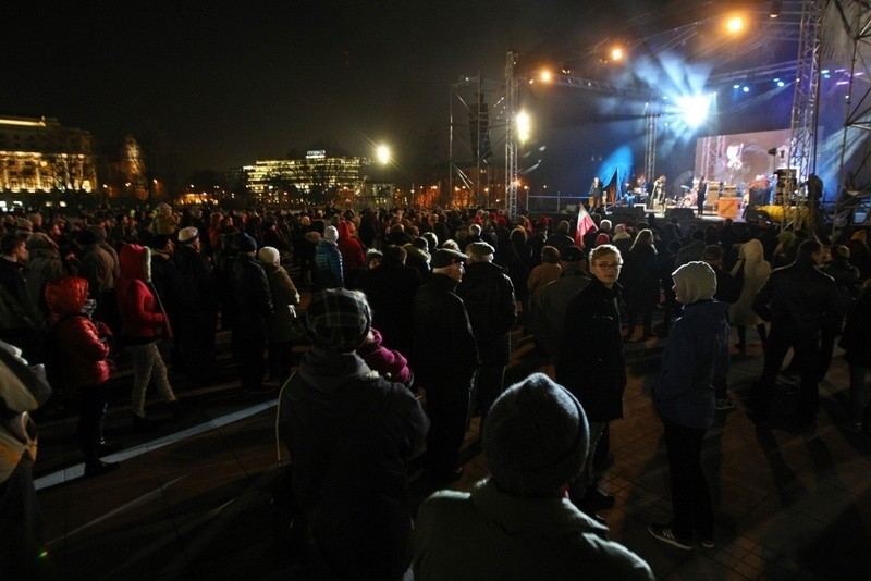 Wrocław dla tolerancji i otwartości. Koncert na pl. Wolności