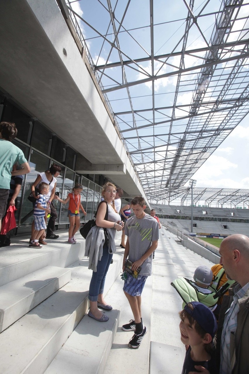 Zwiedzanie stadionu Górnika Zabrze