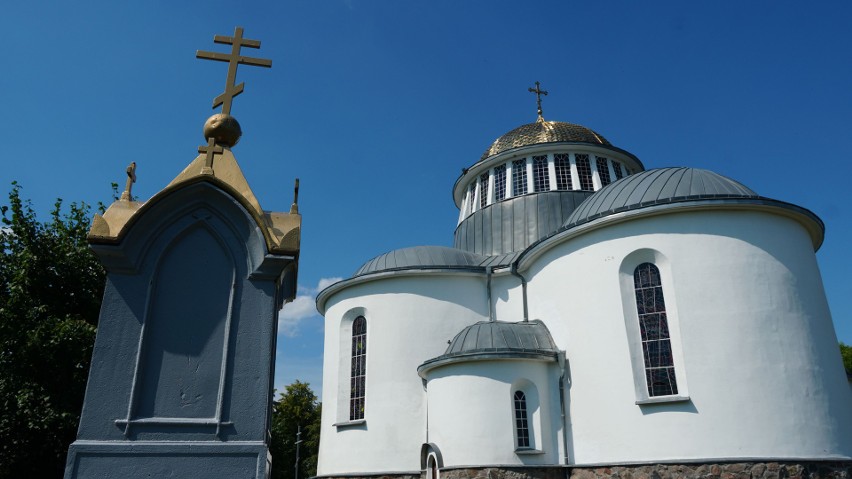 Jałówka - cerkiew z tyłu