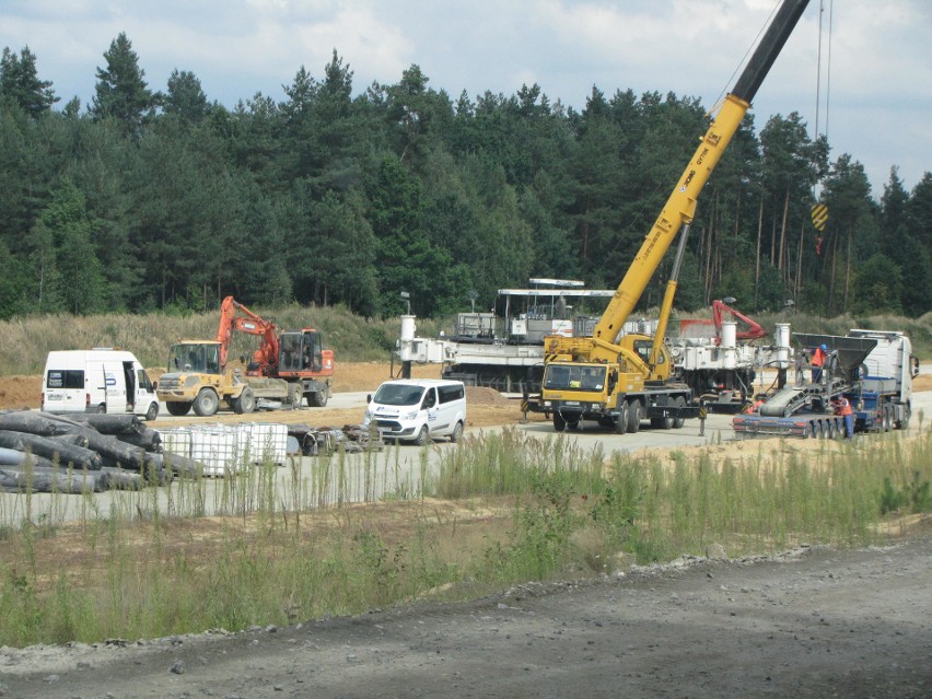 Budowa autostrady A1. Odcinek F - obwodnica Częstochowy.