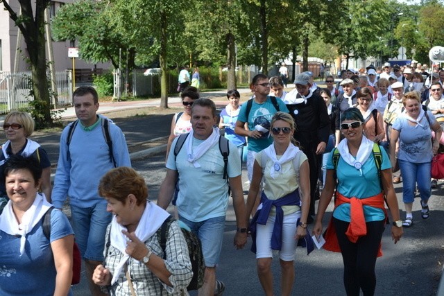 Rybnicka Pielgrzymka na Jasną Górę Wyruszyła