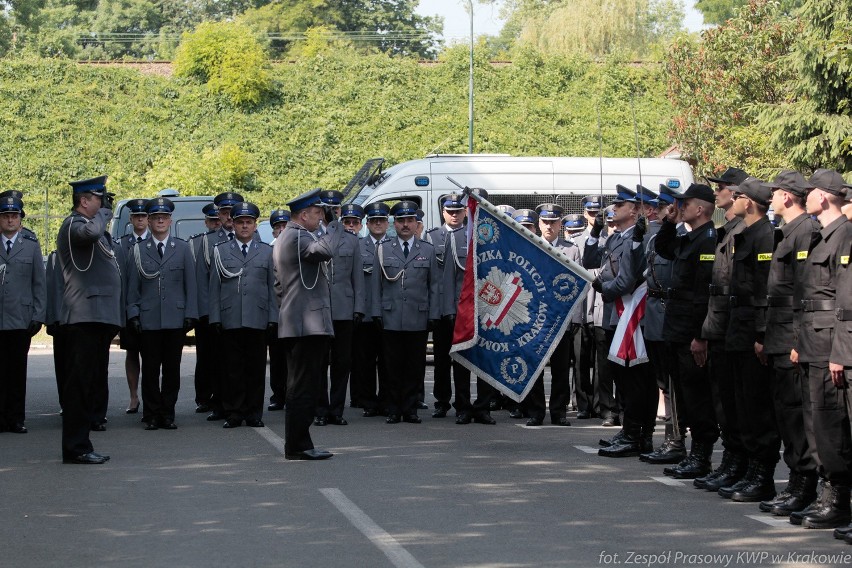 Ślubowanie nowych policjantów. Będą służyć w Krakowie i Małopolsce