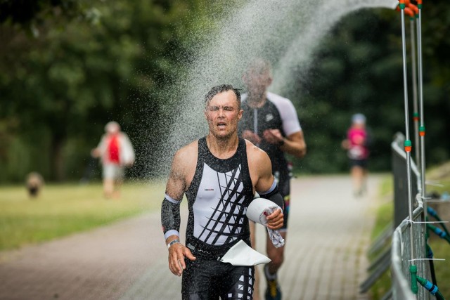 Ósma edycja Enea Bydgoszcz Triathlon odbędzie się 9 i 10 lipca 2022. Na zdjęciu uczestnicy siódmej edycji imprezy z 2021 roku.