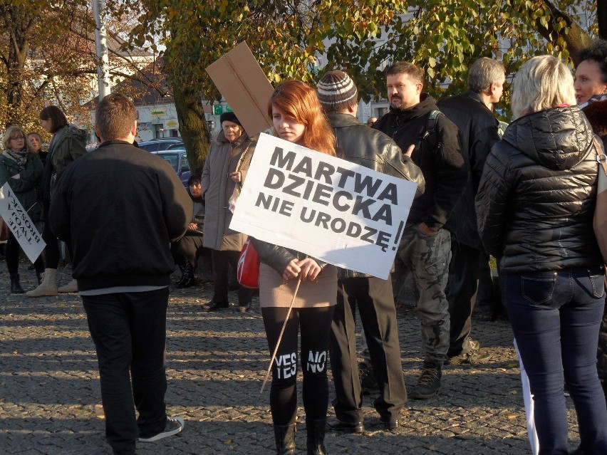 Czarny protest w Częstochowie