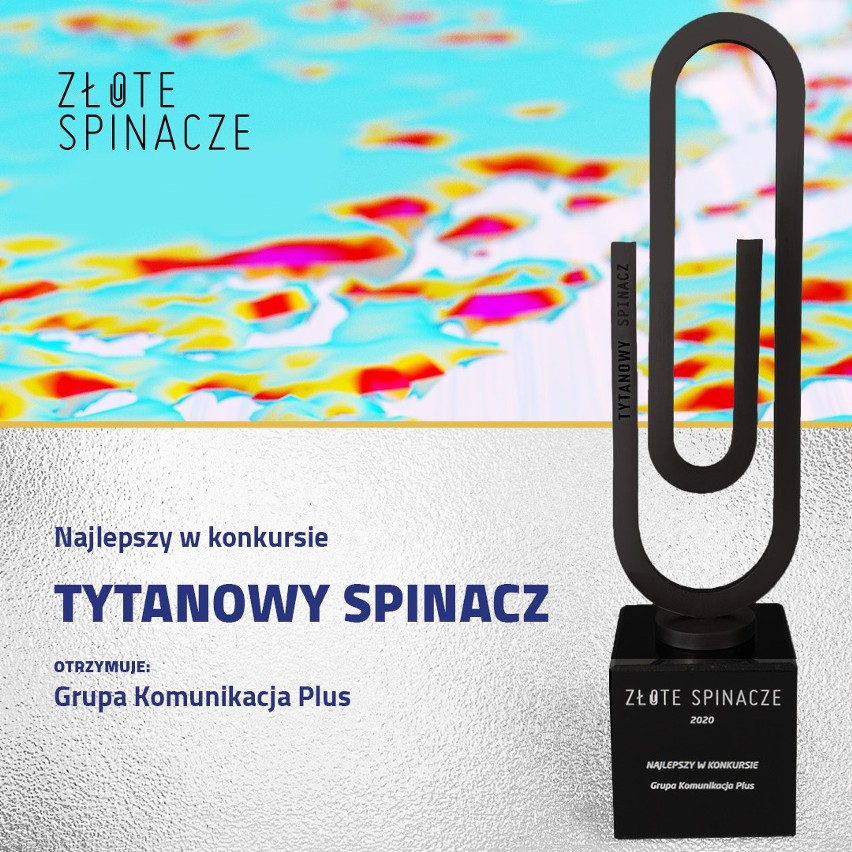 Tytanowy Spinacz dla Najlepszego w konkursie 2020