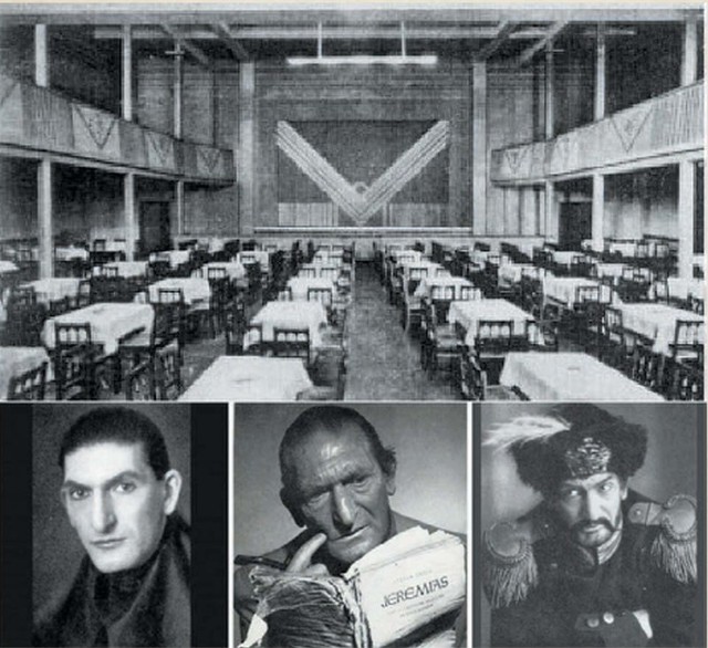 Do pobicia żydowskich aktorów doszło w Domu Koncertowym (Konzerthaus), dzisiejszym Kluczborskim Domu Kultury (na zdjęciu. Poniżej zdjęcia Waltera Weinlauba z jego aktorskich wcieleń.