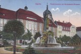 Plac Daszyńskiego w Opolu przed wojną. Każdy robił sobie zdjęcia na tle pięknej fontanny Ceres