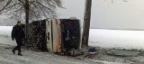 Wypadek autobusu relacji Kraków - Kołobrzeg