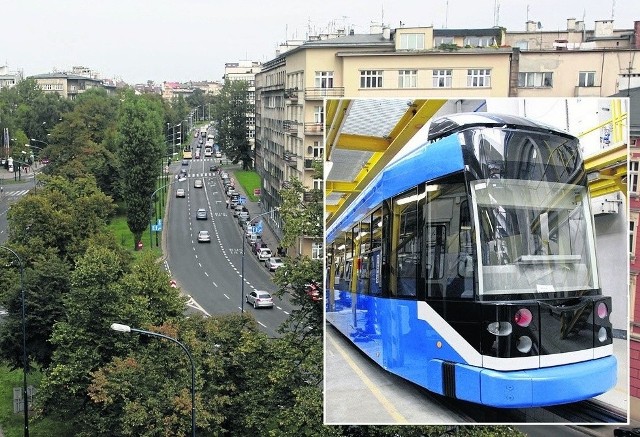 Miasto planuje m.in. utworzenie nowej linii tramwajowej wzdłuż al. Słowackiego na odcinku od Nowego Kleparza do placu Inwalidów