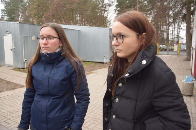 Schronisko dla bezdomnych zwierząt w Zielonej Górze boryka się z długami. O złej kondycji finansowej alarmują (od lewej) Magdalena Zwolska i Katarzyna Kaźmierska.