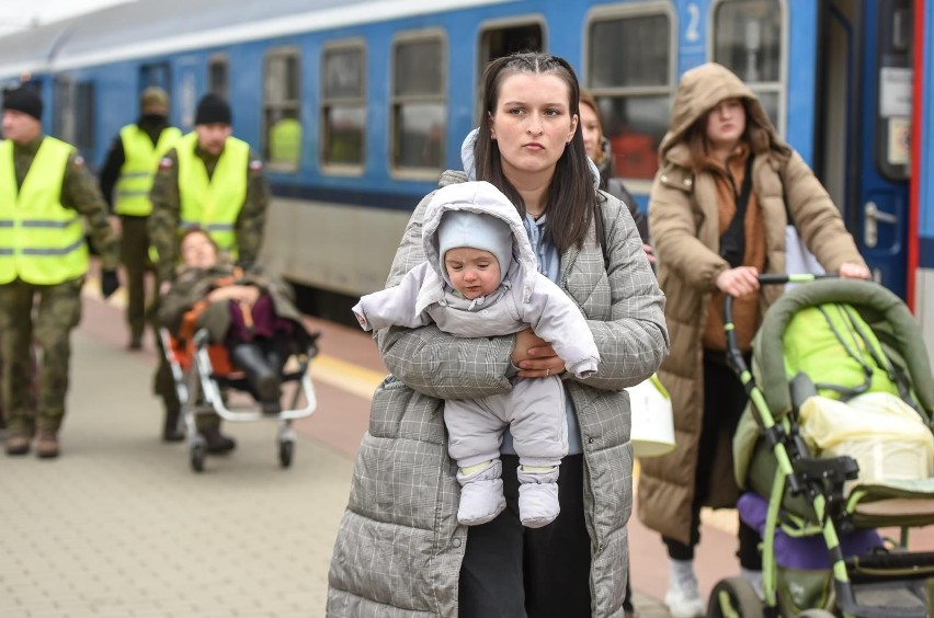 Uchodźcy z Ukrainy dotarli do Pomorze