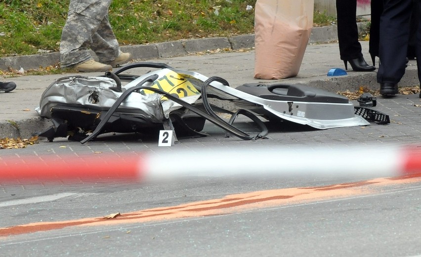 W wypadku na ul. Nadbystrzyckiej zginął 37-letni policjant z...