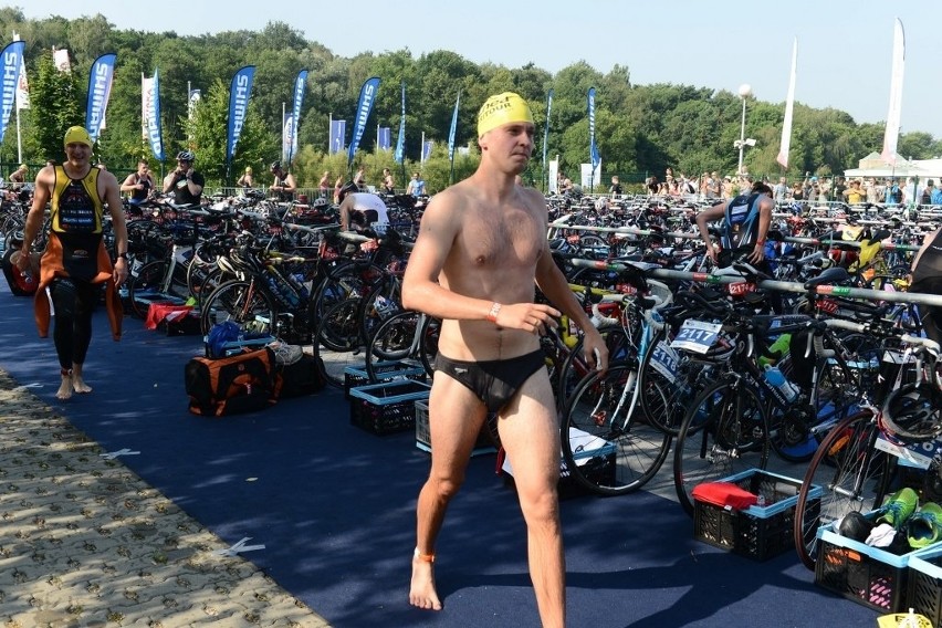 Triathlon Poznań 2014! Zawodnicy na dystansie krótkim