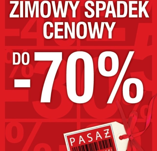 Markową odzież w Pasażu Świętokrzyskim w Kielcach można już kupić nawet 70 procent taniej.