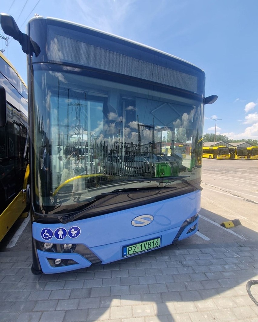 We Włocławku trwa testowanie elektrycznego autobusu Solaris.