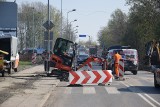 Katowice: Ceglana i Wita Stwosza rozkopane. Ruch na obu odbywa się po jednym pasie ZDJĘCIA