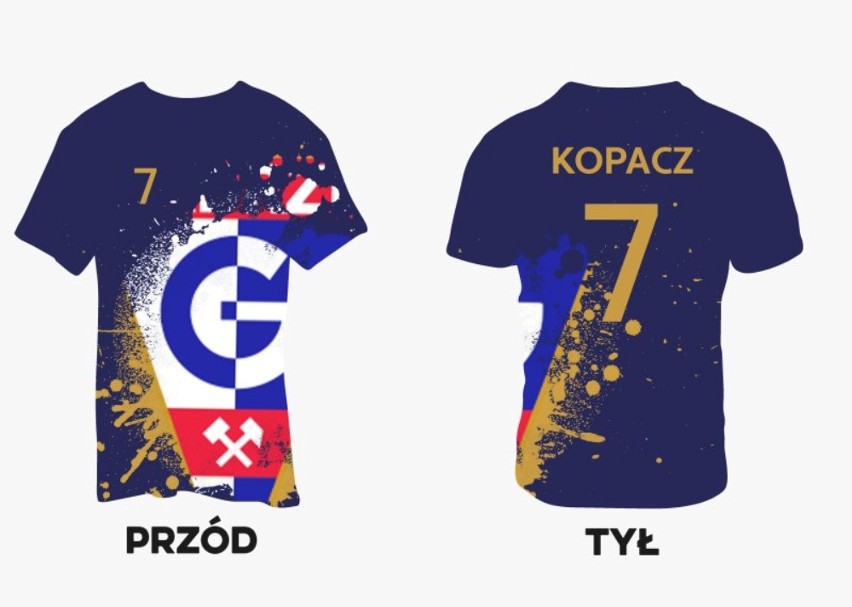 Pierwszy etap głosowania na koszulkę meczową Górnika Zabrze...