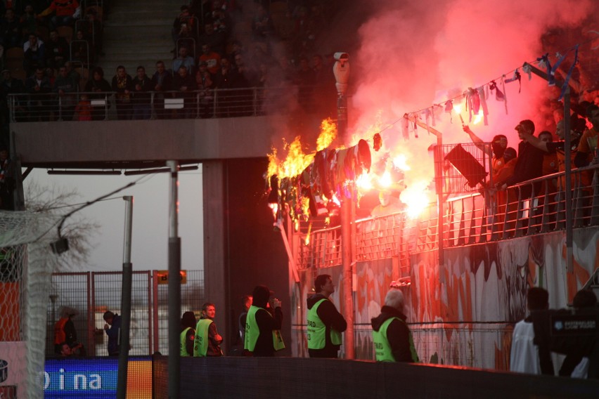 Zagłębie Lubin - Miedź Legnica 17.02.2019. W Lubinie...