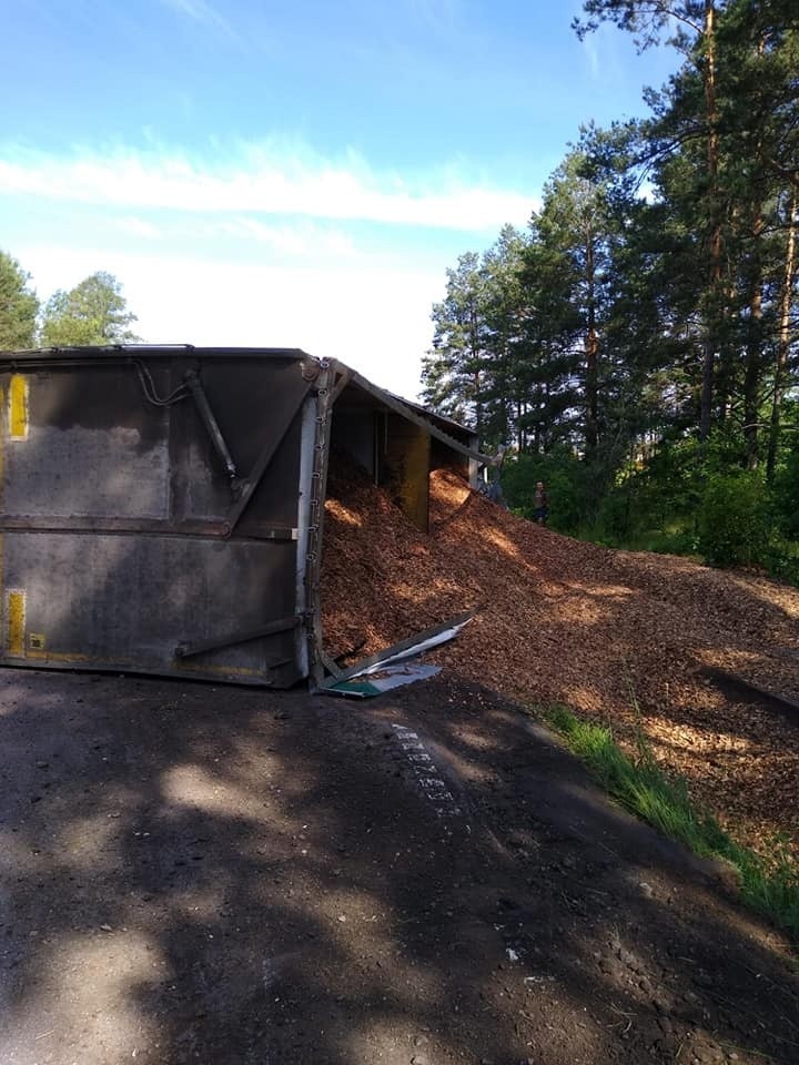 Wypadek na trasie Nowa Wola - Juszkowy Gród
